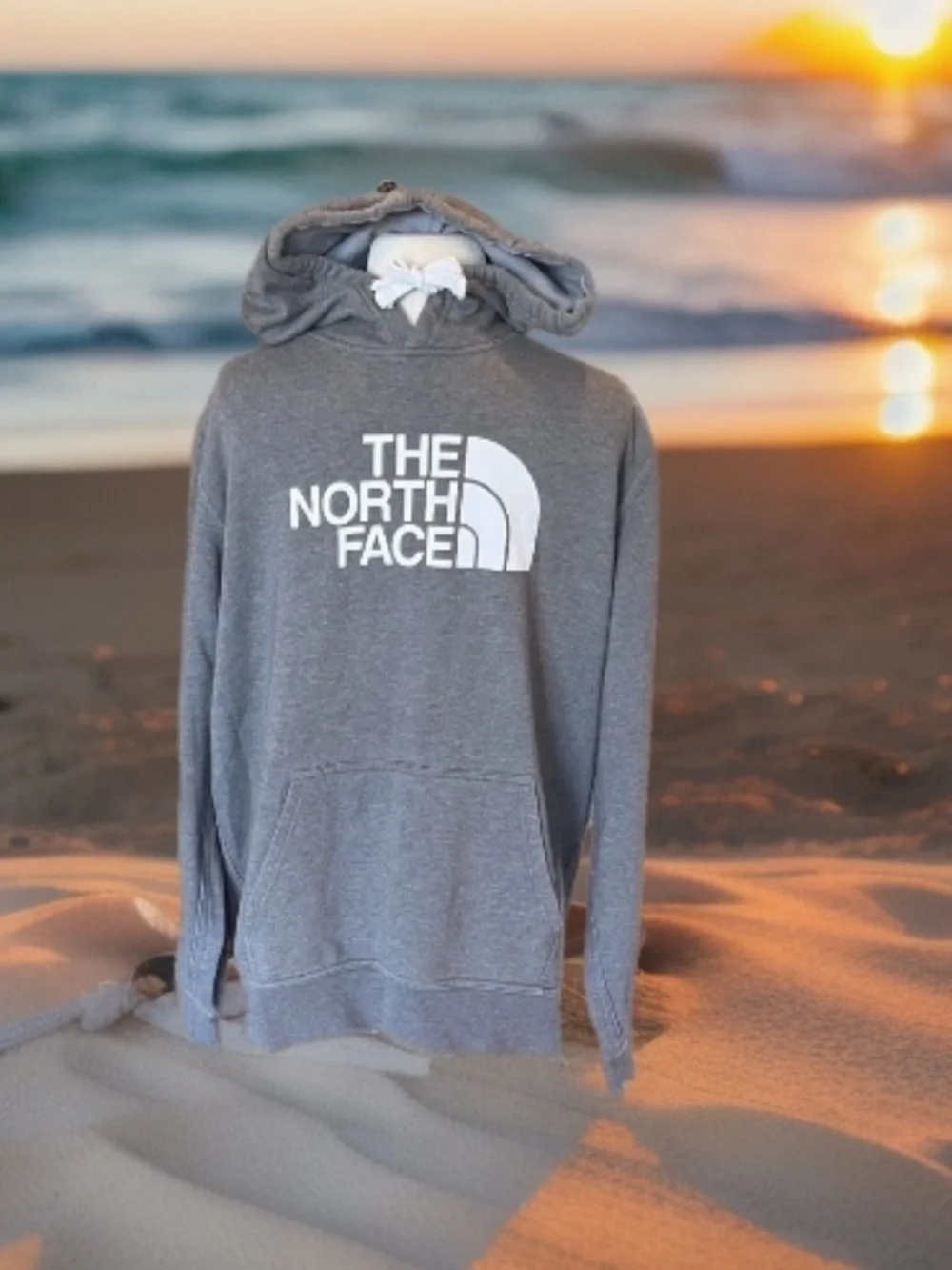 The North Face Men's Gray Hoodie